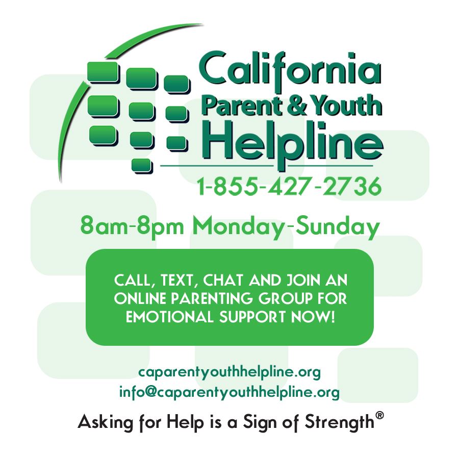 California Parent and Youth Helpline