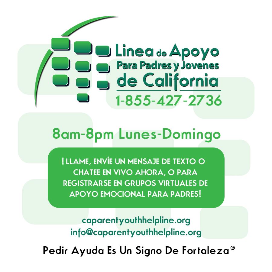 California Parent and Youth Helpline